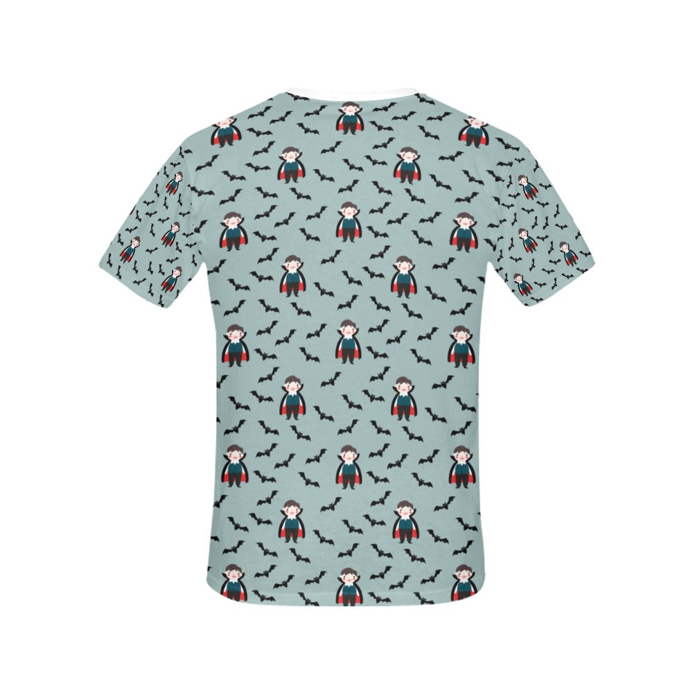 Vampire Print Design LKS304 Women's  T-shirt