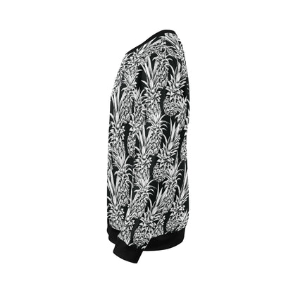 Pineapple Pattern Print Design PP08 Men Long Sleeve Sweatshirt