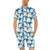 Polar Bear Pattern Print Design PB03 Men's Romper