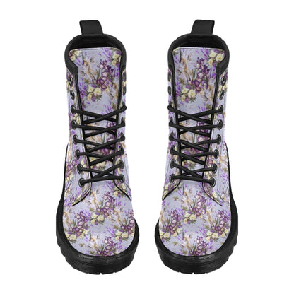 Iris Pattern Print Design IR07 Women's Boots