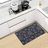 Sun Moon Pattern Kitchen Mat