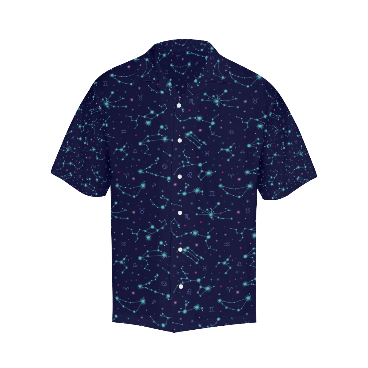 Constellation Pattern Print Design 01 Men's Hawaiian Shirt