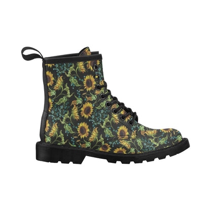 Sunflower Print Design LKS308 Women's Boots