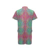 Boho Pattern Print Design 02 Men's Romper