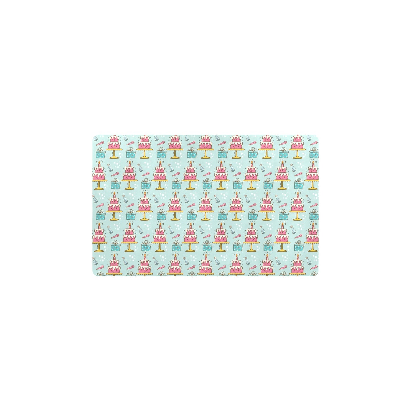 Cake Pattern Print Design 06 Kitchen Mat