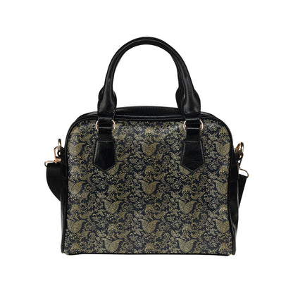 Brocade Pattern Print Design 04 Shoulder Handbag
