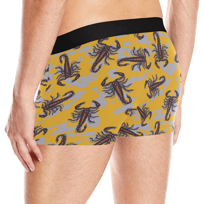 Scorpion Pattern Print Design 01 Men's Boxer Briefs