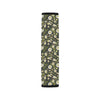 Daisy Pattern Print Design 03 Car Seat Belt Cover