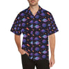 UFO Star Galaxy Print Design LKS308 Men's Hawaiian Shirt