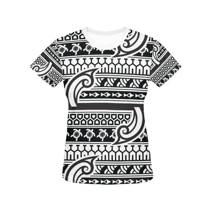 Samoan Style Print Design LKS305 Women's  T-shirt