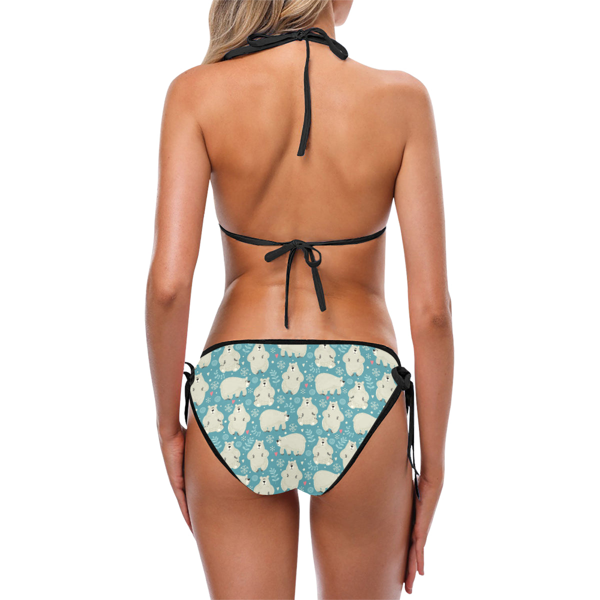 Bear Pattern Print Design BE04 Bikini