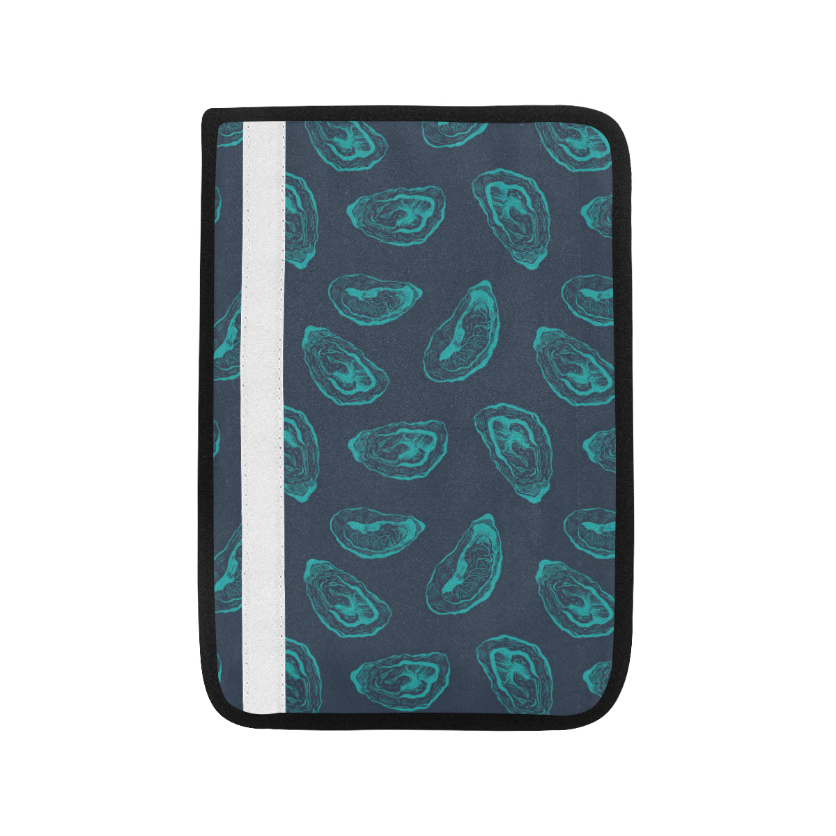 Oyster Pattern Print Design 01 Car Seat Belt Cover