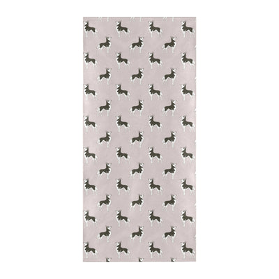 Siberian Huskies Print Design LKS301 Beach Towel 32" x 71"