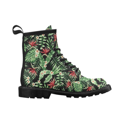 Bird Of Paradise Pattern Print Design BOP05 Women's Boots
