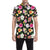 Hibiscus Pattern Print Design HB025 Men's Short Sleeve Button Up Shirt