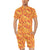 Hibiscus Summer Print Design LKS302 Men's Romper