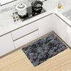 ACU Digital Black Camouflage Kitchen Mat