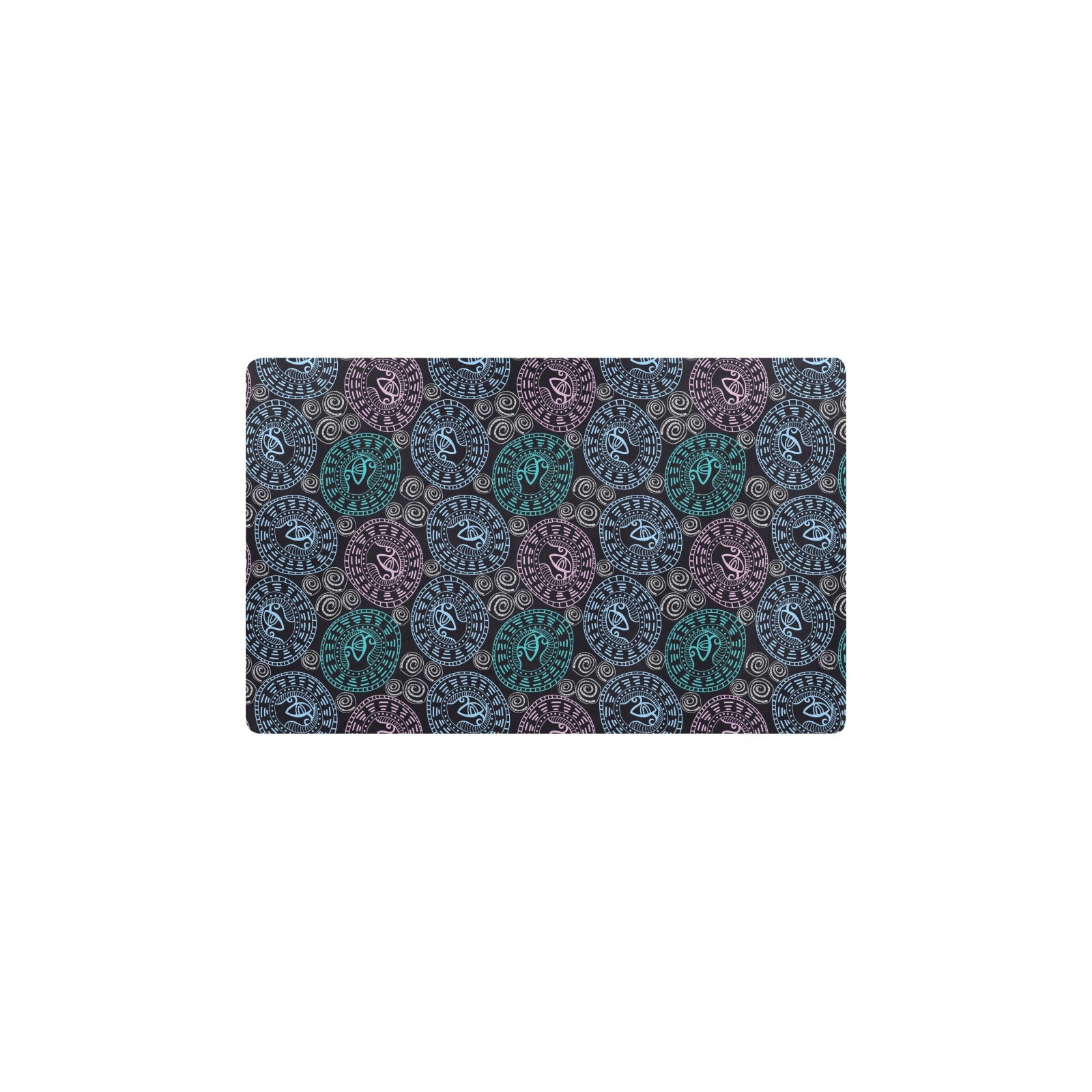 Eye of Horus Ethnic Pattern Kitchen Mat