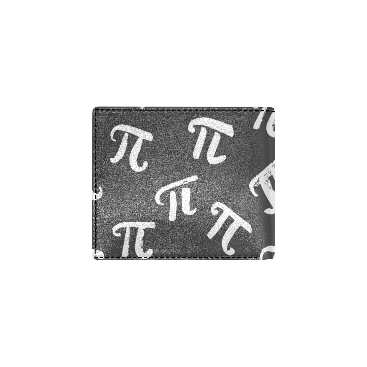 Pi Day Pattern Print Design A02 Men's ID Card Wallet