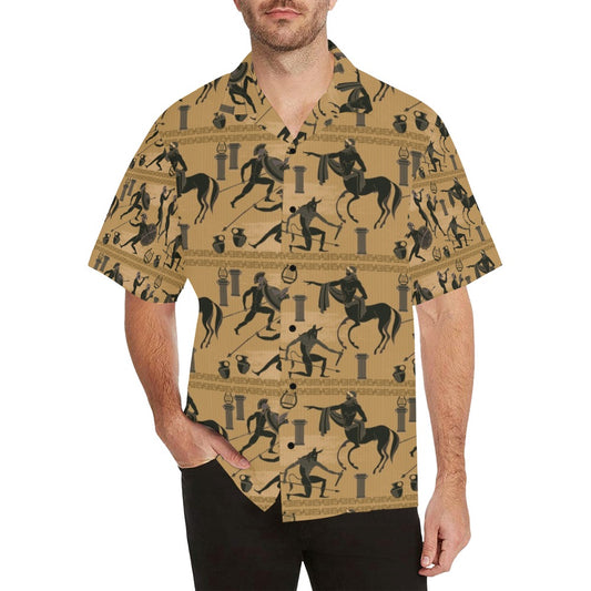 Ancient Greek Statue Print Design LKS304 Men's Hawaiian Shirt
