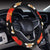 Red Hibiscus Pattern Print Design HB022 Steering Wheel Cover with Elastic Edge