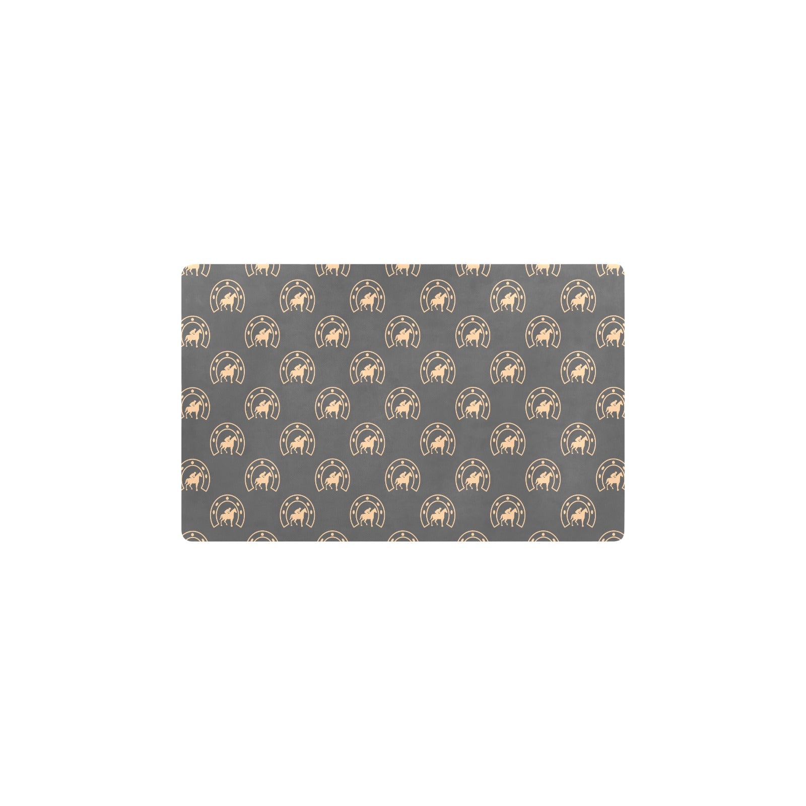 Horseshoe Print Design LKS306 Kitchen Mat