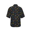 Bicycle Pattern Print Design 03 Women's Hawaiian Shirt