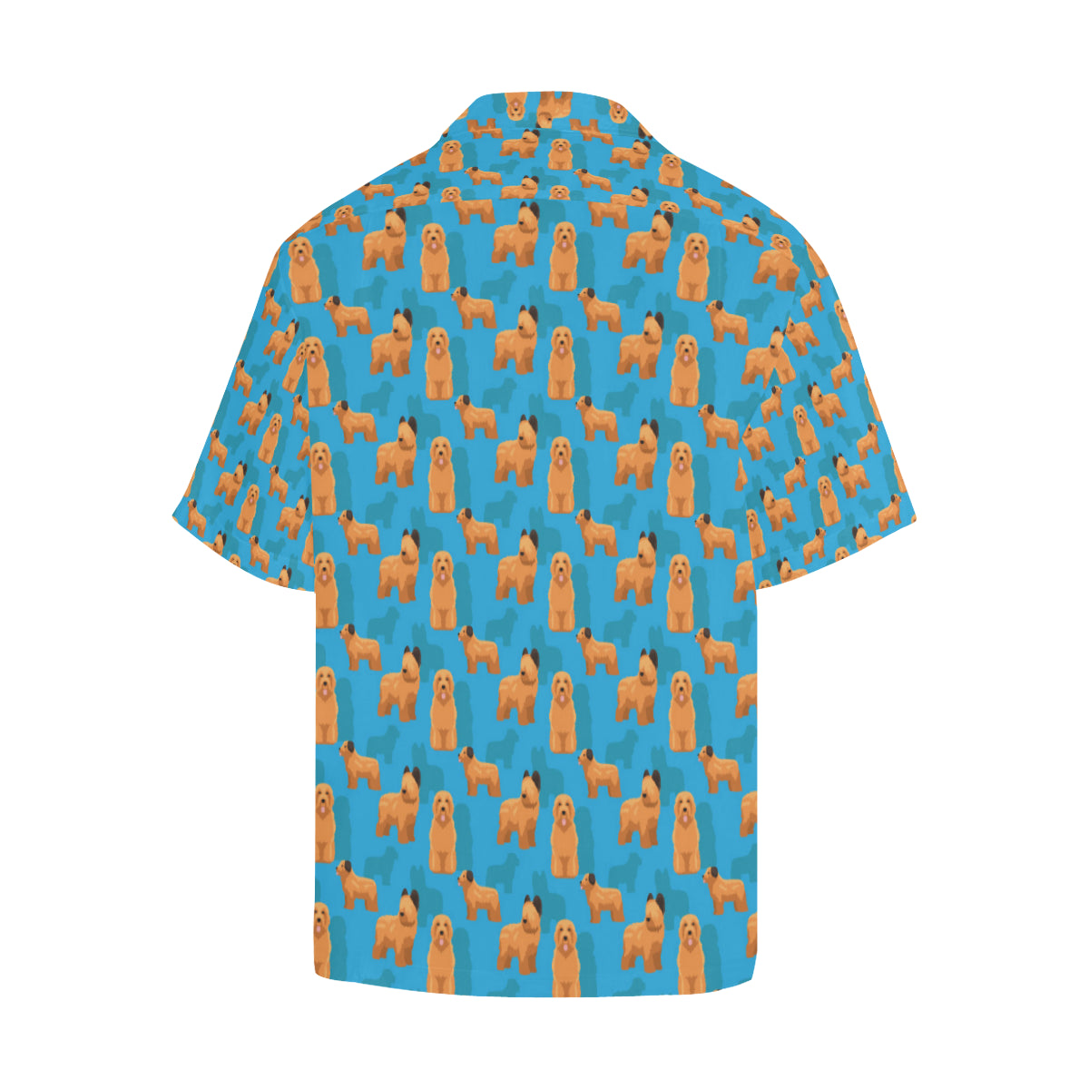 Briards Pattern Print Design 01 Men's Hawaiian Shirt