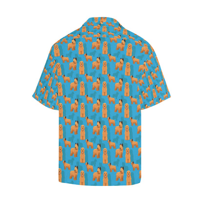 Briards Pattern Print Design 01 Men's Hawaiian Shirt