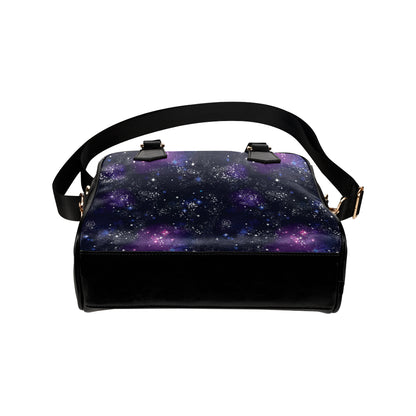 Cosmic Pattern Print Design 03 Shoulder Handbag