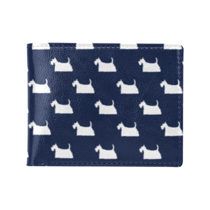 Scottish Terriers Print Design LKS303 Men's ID Card Wallet