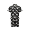 Moose Pattern Print Design 02 Men's Romper