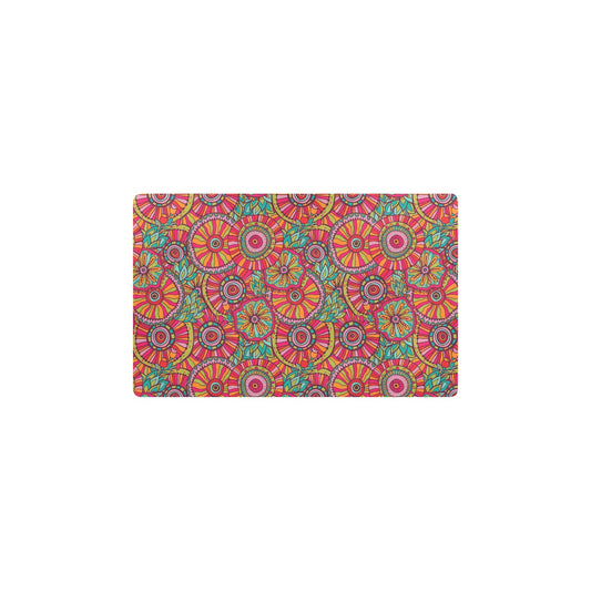 Boho Pattern Print Design 01 Kitchen Mat