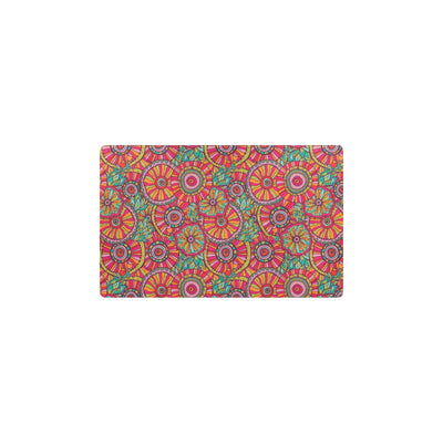 Boho Pattern Print Design 01 Kitchen Mat