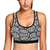 Polynesian Pattern Print Design A01 Sports Bra