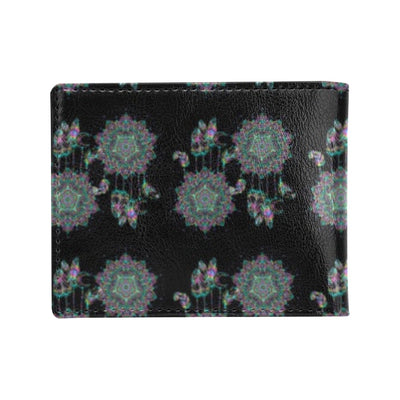 Dream Catcher Colorful Hand Draw Men's ID Card Wallet