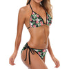 Hawaiian flower tropical leaves Bikini