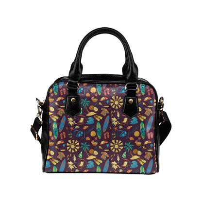 Aloha Hawaii Pattern Print Design 01 Shoulder Handbag