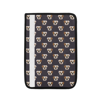 Bulldogs Pattern Print Design 03 Car Seat Belt Cover