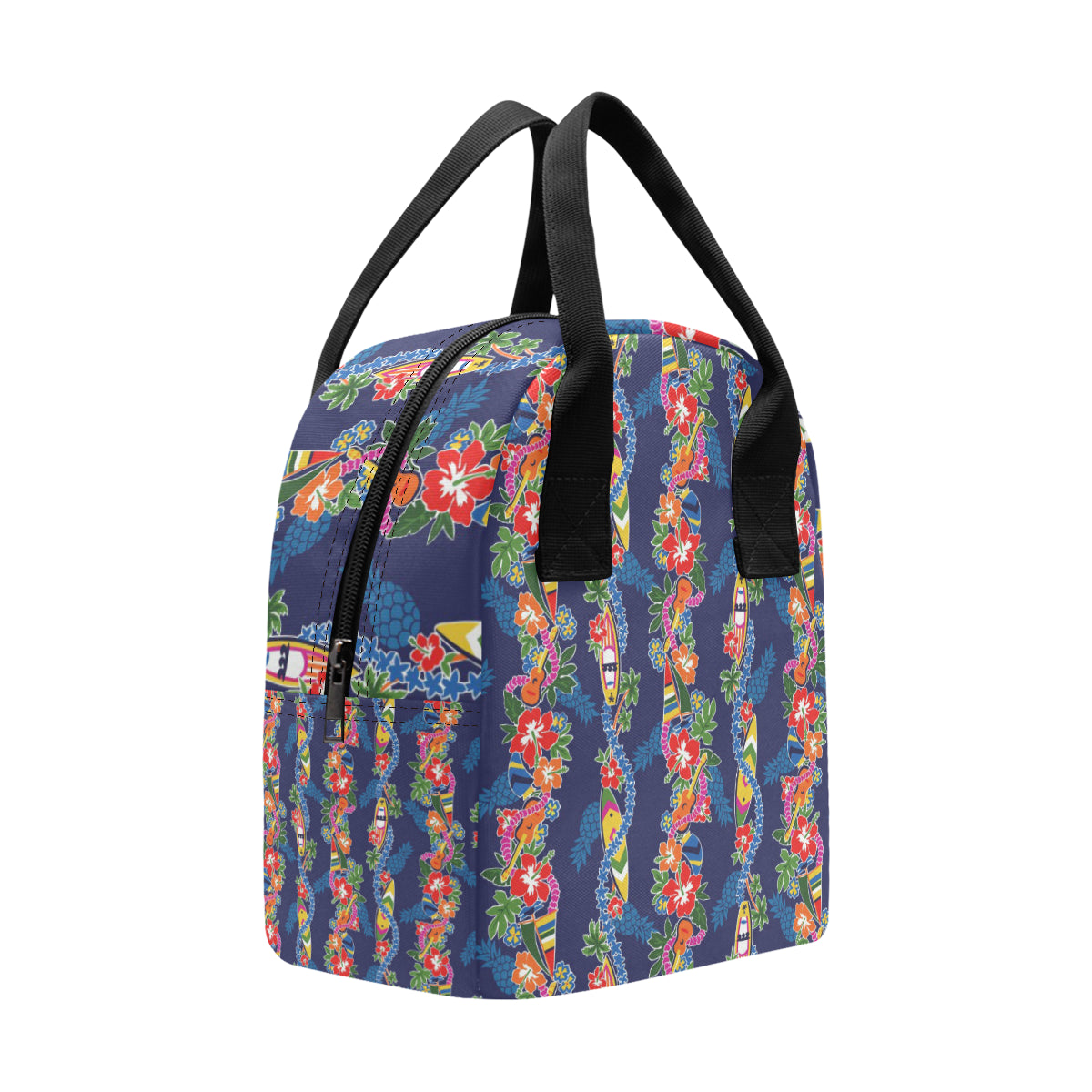 Hawaiian Themed Pattern Print Design H04 Insulated Lunch Bag