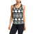 Elephant Pattern Women's Racerback Tank Top