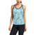 Dolphin Print Pattern Women's Racerback Tank Top