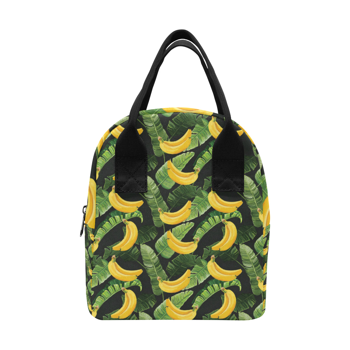 Banana Pattern Print Design BA01 Insulated Lunch Bag