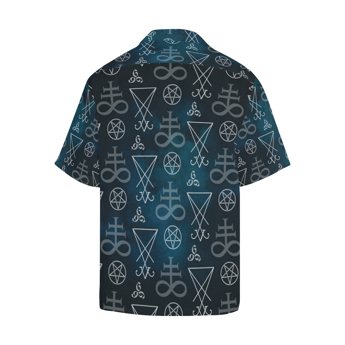 Pentagram Pattern Print Design A03 Men's Hawaiian Shirt
