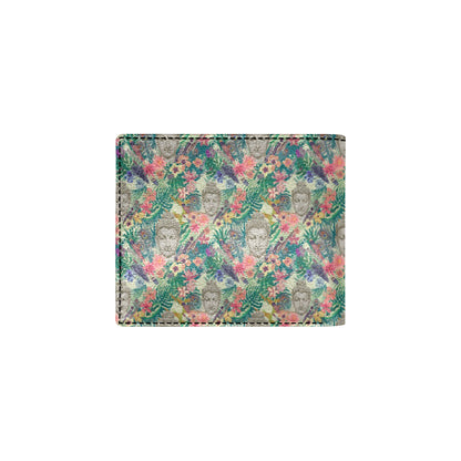 Buddha Pattern Print Design 08 Men's ID Card Wallet