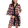 Cupcake Pattern Print Design 05 Women's Short Kimono