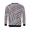 Polynesian Tribal line Men Long Sleeve Sweatshirt