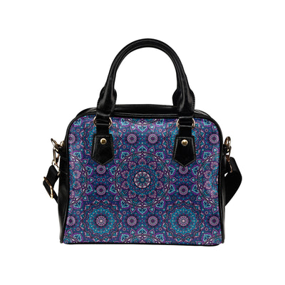 Medallion Pattern Print Design 05 Shoulder Handbag