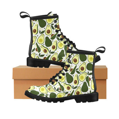 Avocado Pattern Print Design AC06 Women's Boots