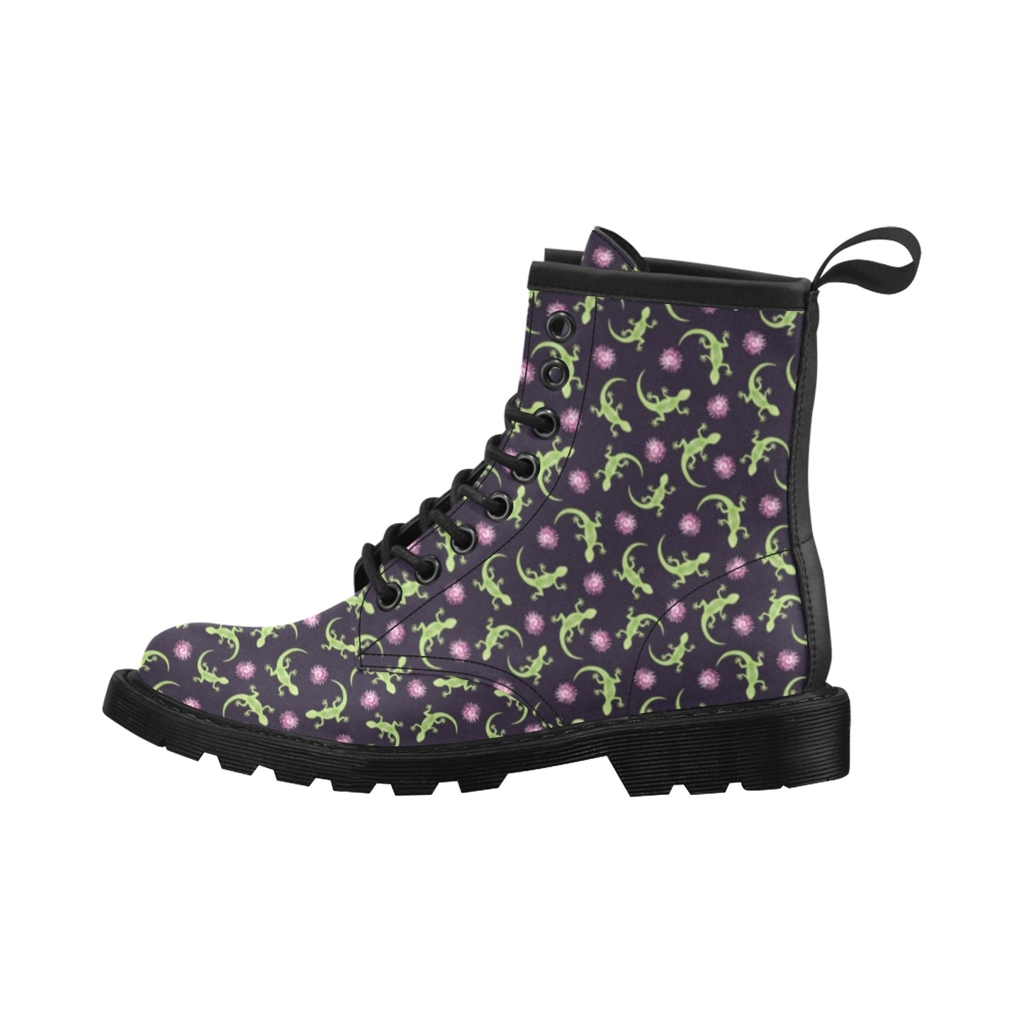 lizard Print Design LKS402 Women's Boots